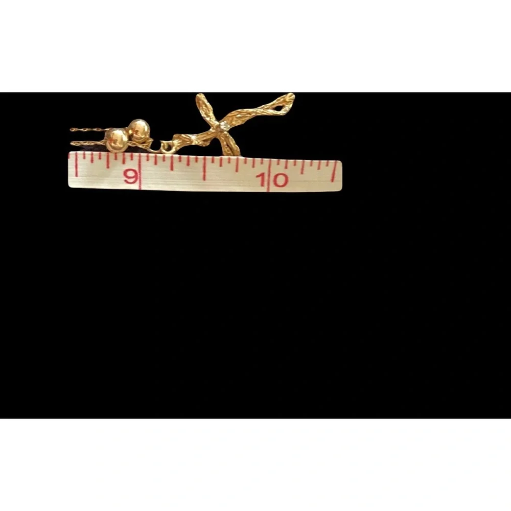 Gold VINTAGE 14K Yellow Gold Chain & 14K Yellow Gold Cross ? - Picture 9 of 11